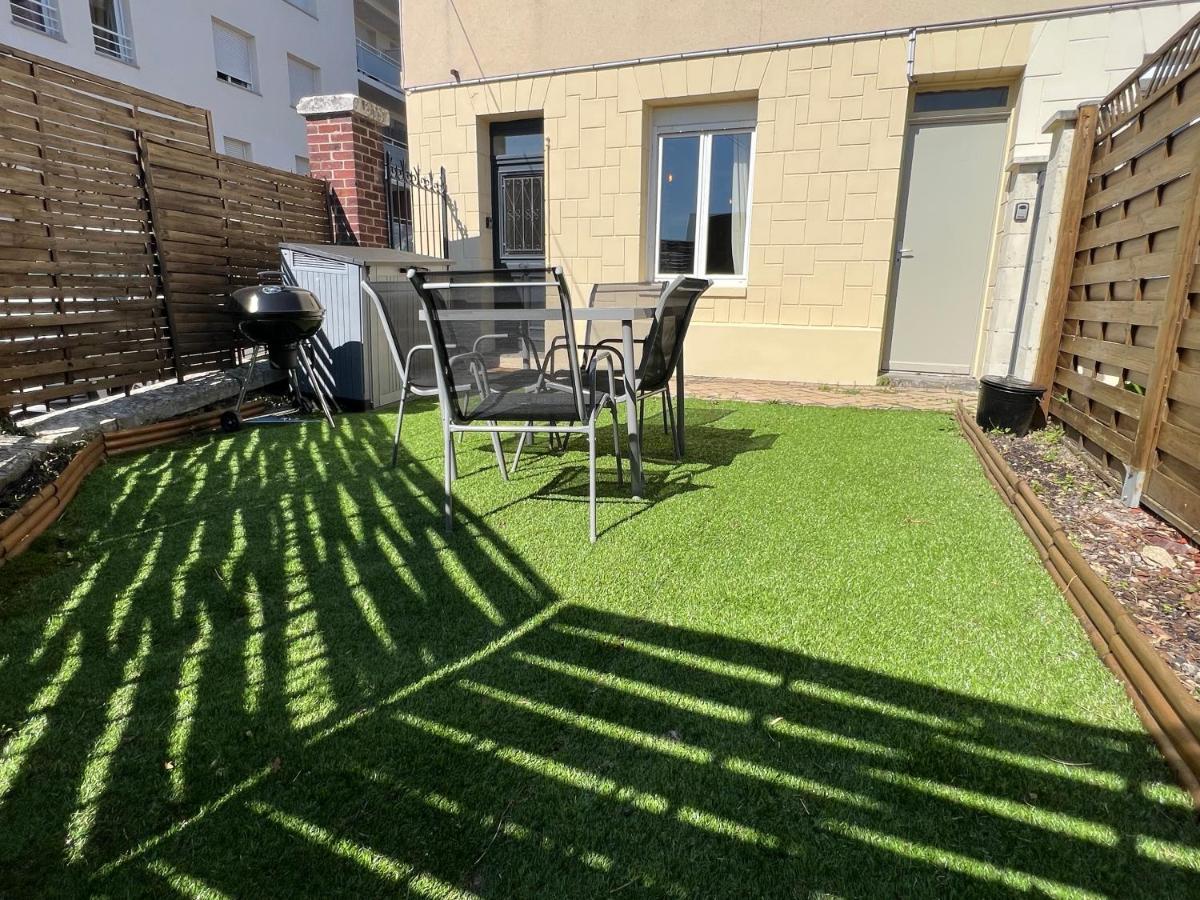 Superbe T2 Rouen Avec Jardin + Parking Gratuit A Proximite Apartment Exterior foto